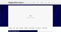 Desktop Screenshot of dijagnostika-vozila.rs